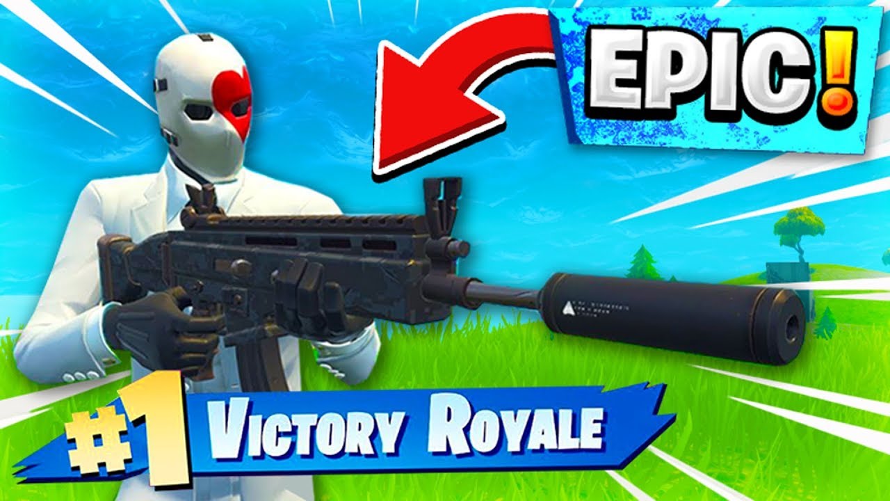 THIS THING IS INSANE! *NEW* SUPPRESSED SCAR In Fortnite Battle Royale