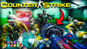 The CS Office Zombies Map has a TUNDRAGUN Weapon... (Black Ops 3 Zombies)