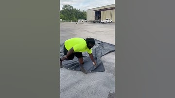 How to fold tarps #flatbedtrucking