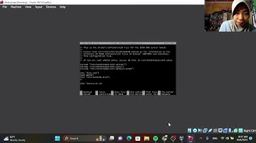 konfigurasi DNS ,FTP, File,Web server dan database server