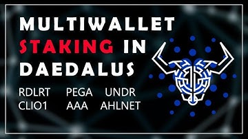 How to Delegate to Multiple Pools using Daedalus