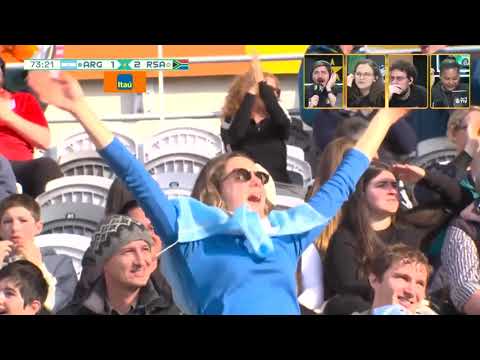 GOLAAAAAAÇO DA ARGENTINA! QUE PANCADA DO MEIO DA RUA DA SOPHIA BRAUN PRA BOTAR A ARGENTINA NO JOGO!