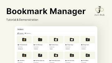 Make Notion Your Bookmark Second Brain