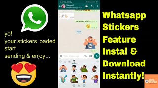 How To Add Download & Install Whatsapp Stickers For Android Instantly 2018 - Digital Swapnilb screenshot 5