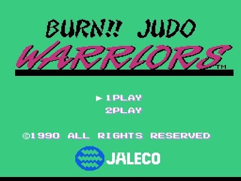 NES Moero!! Juudou Warriors (US Burn!! Judo Warriors)