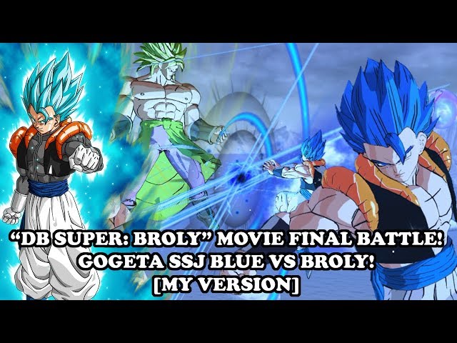 Play Gogeta blue vs broly fight Dragonball!! by NOVCarboniE48