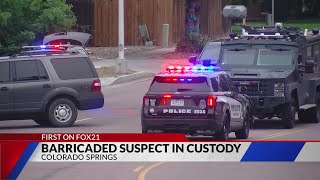 CSPD: Suspect in custody, shelter-in-place lifted after barricaded suspect incident near Dublin and