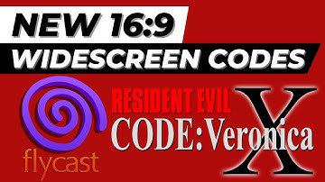 Resident Evil Code Veronica X (Japan Exclusive) Dreamcast in Widescreen | Flycast Cheat Codes