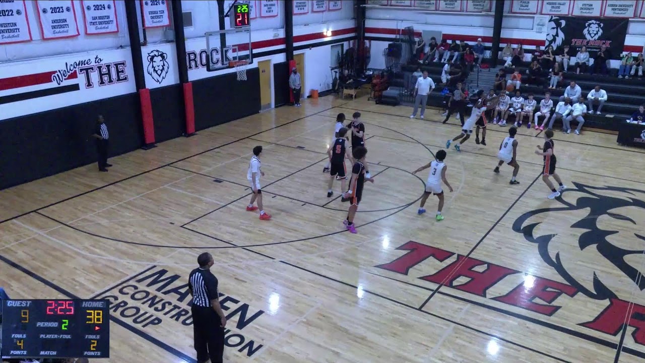 Rock High School vs The Summit Academy Boys' Varsity Basketball