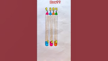 How is this possible!? #3d #art #viral #trending #shorts #3dart #satisfying #numbers #illusion