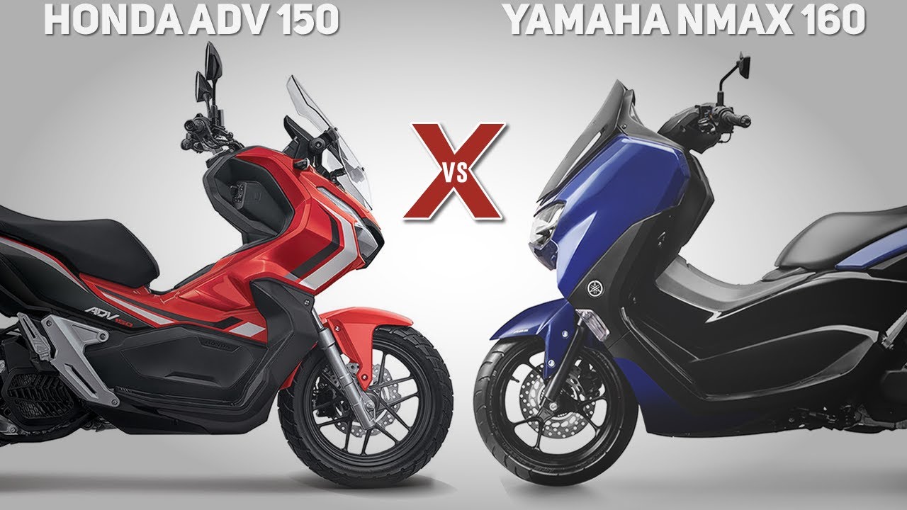 Honda Adv 150 Vs Nmax 160 Qual A Melhor Comparativo E Preco Oficial Youtube