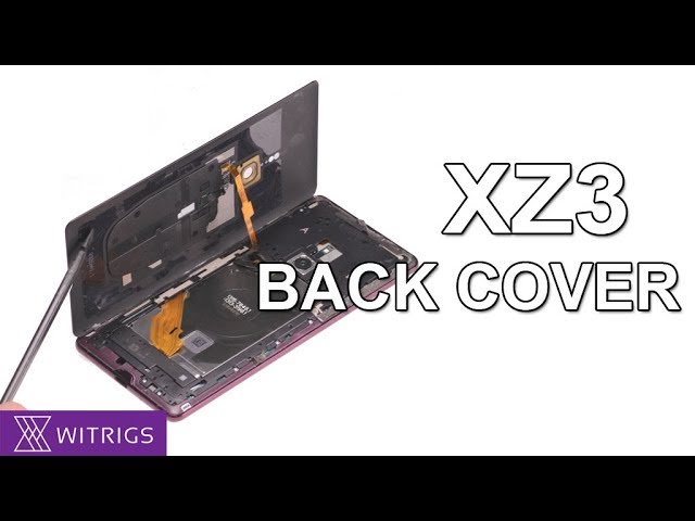 Reparatur BACKCOVER Sony Xperia XZ3 Backcovertausch 