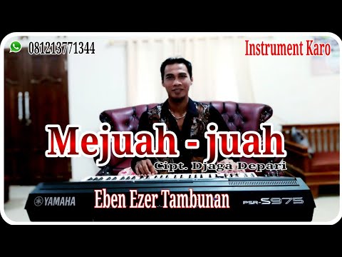 MEJUAH   JUAH   Instrument Karo Versi Keyboard Yamaha PSR S 975  Eben Ezer Tambunan