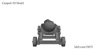 Catapult 3D Model