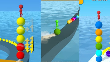 Stack Rider - all Levels gameplay walkthrough Android, ios 709 - 713