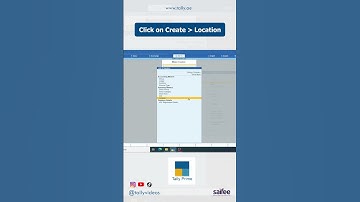 Create a new stock location, warehouse, or godown in just a few simple steps in Tally.