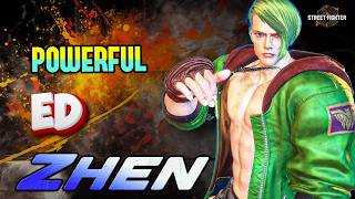 SF6 | Zhen World Best ED Shows Dangerous High-Level Gameplay 🎮