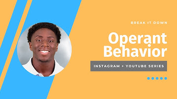 BID: Operant Behavior (ABA)