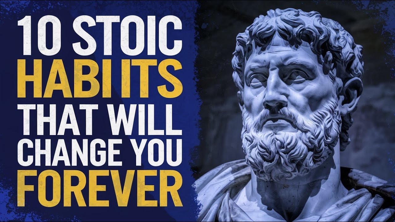 These 10 Stoic Habits Will Change You Forever | Stoicism Life - YouTube
