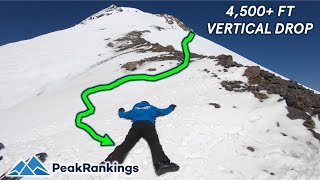 Run Down the OUTRAGEOUS Face of Mount Hood!