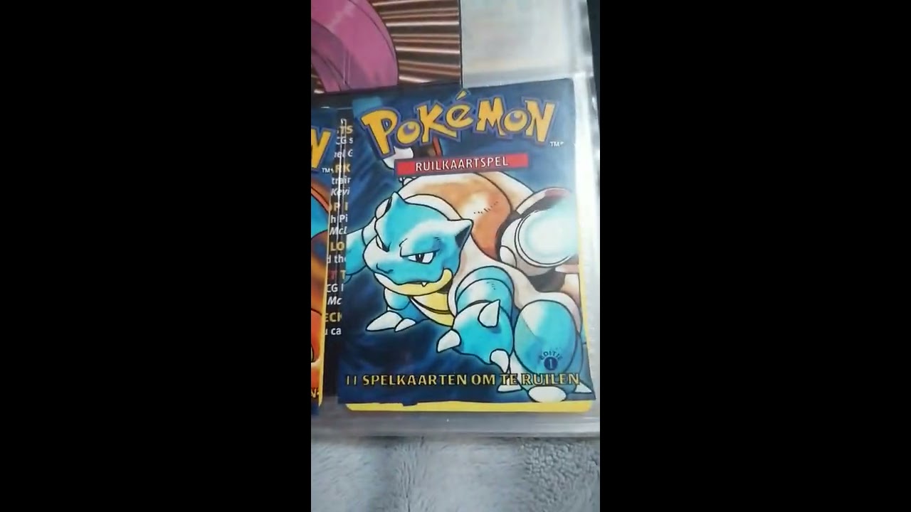 pokemon dutch base 1st edition set