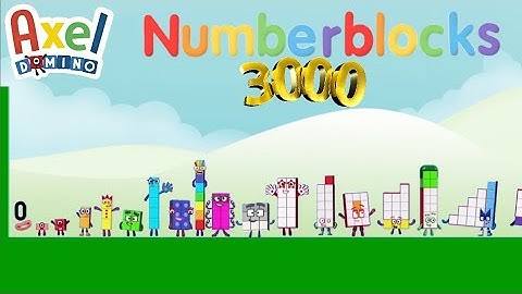 Numberblocks 3000