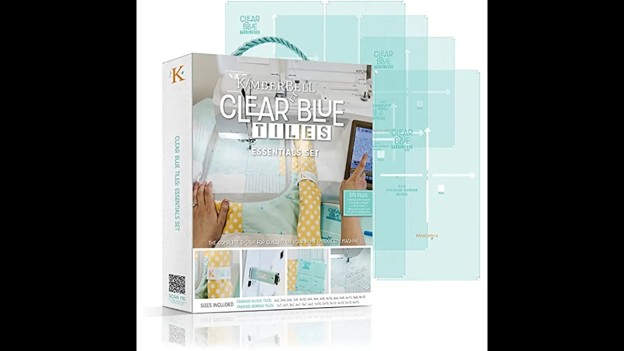 Shields Live! Quilting an Overall Pattern with the Kimberbell Clear Blue Tiles June 1, 2023