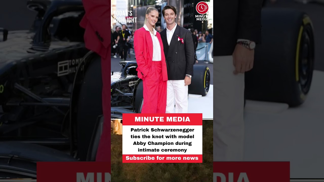 Patrick Schwarzenegger Marries Model Abby Champion ❤️ 