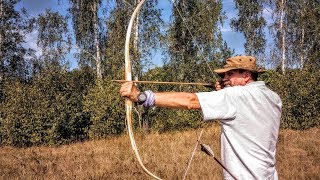 Лук для выживания своими руками \ Bow for survival handmade