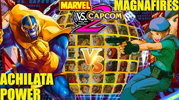 MvC2 Mvci Umvc3 MAGNAFIRES vs ACHILATA POWER pt 2