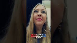 Veterans Day Remembrance poem