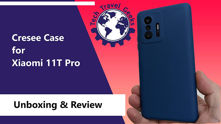 Xiaomi 11T Pro 5G case by Cresee - Unboxing & Review