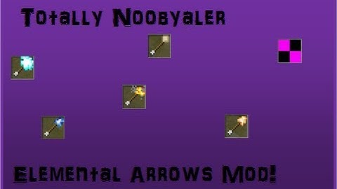 Elemental Arrows mod for 1.6.1