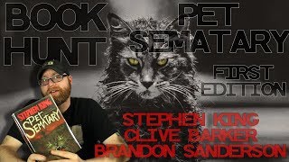Book hunting for First Edition Hardbacks! Pet Sematary First Edition and how to recognize one!