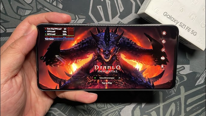 Samsung lança edição limitada do Galaxy S22 inspirada em Diablo Immortal 