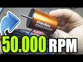 50.000RPM - 4300KV Brushless Motor - 60A ESC - Fırçasız motorla 50.000 devir