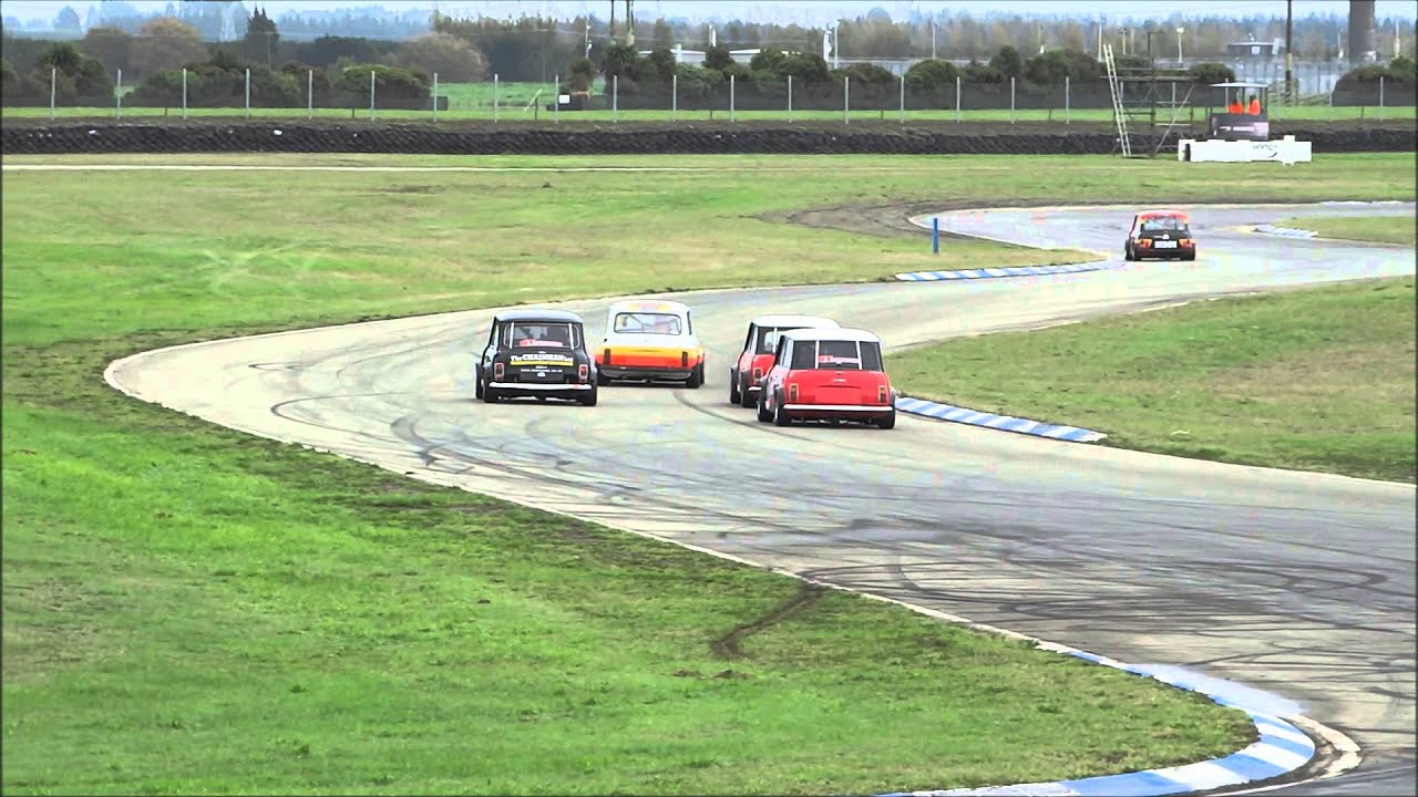 Mini Saloon Racing Pre 65 Saloons and Mini 7 Racing - YouTube