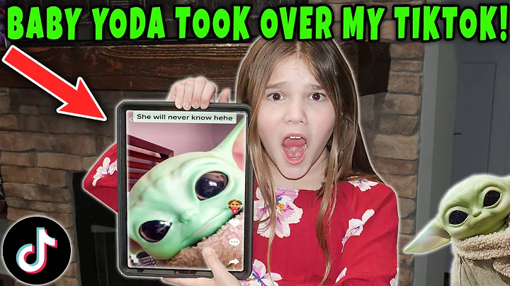 Baby Yoda Took Over My Tik Tok! Slappy Took Baby Y...