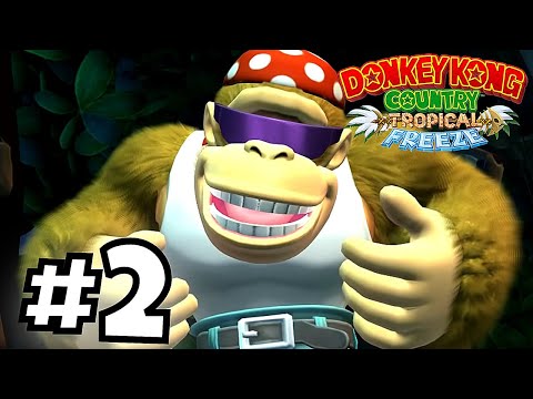 Donkey Kong Country Tropical Freeze 100% - Part 2 - Autumn Heights! (New Funky Mode)