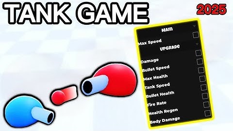 [NO KEY] Tank Game Script 2025 - Max Speed & Auto Upgrade