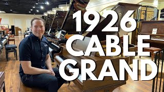 Restored 1926 Cable Baby Grand 5’