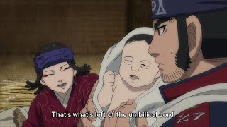 Inkarmat Gave Birth - Tanigaki Have a Daughter | Golden Kamuy Season 4 Episode 10