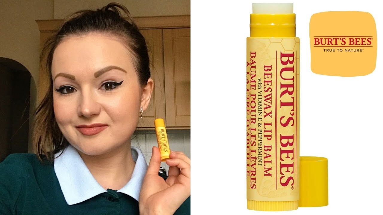 Burt's Bees Beeswax Lip Balm - Review 💛 