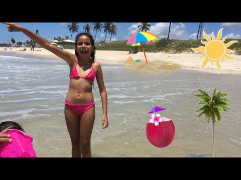 PRAIA     Um dia divertido na praia 🏖 #viralvideo #praia