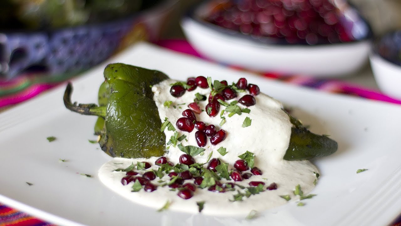 Rezept: Chiles en Nogada (Mexikanisches Nationalgericht) selber machen ...