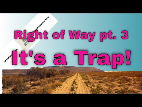 Bureau of Land Management Right of Way - It's a Trap! You bought Vacant Desert Land - now what?!