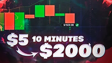 From $5 to $2000 in just 10 minutes! Binary options | Pocket Option trading strategy 2023