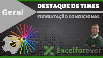 Destaque de times com formatação condicional