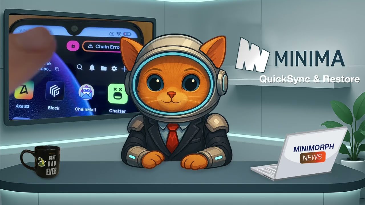 Minimorph News: Episode 3 | Minimorph Telegram Mini-App, Minima OS Node installation