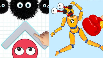 Hide Ball VS Ragdoll Break  - SpeedRun Gameplay Walkthrough (Android,iOS) NEW UPDATE Ep 1